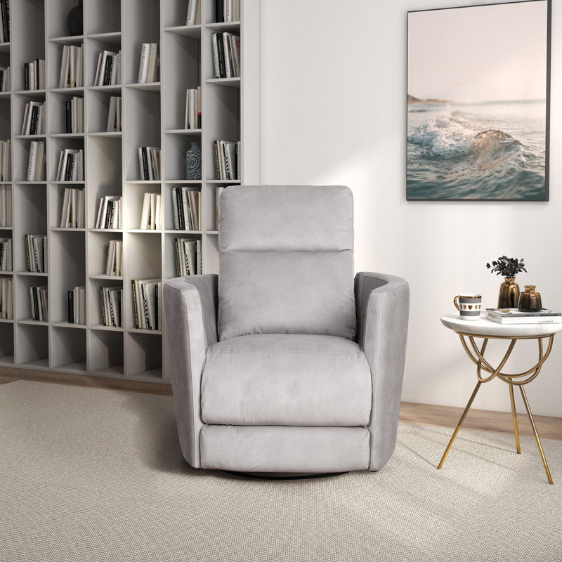 Fauteuil inclinable et pivotant Carson, Gris