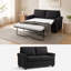 Futon de canapé-lit convertible 3-en-1 avec matelas 57 pouces de large convertible 57 po-1139733114