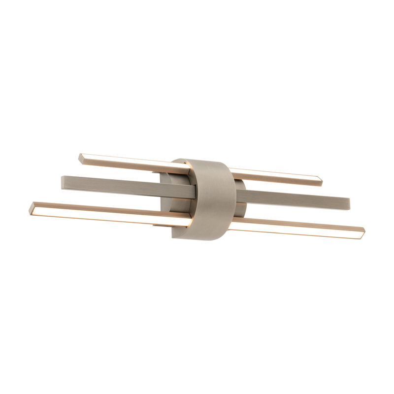 Melody LED Bath Vanity & Wall Light, Brushed Nickel