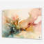 Delicate Floral Impressions II - Art mural floral en acrylique pour le salon-101522202