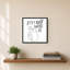 «Bathroom Puns V» par Becky Thorns - Impression sur toile-130879166