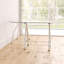 Bureau en verre configuré en L Cloer-22507056