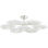 Topaz 7 Light Semi Flush