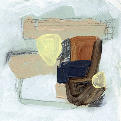 Rudimentary I by Jennifer Paxton Parker - Wrapped Canvas Painting