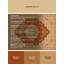 Tapis oriental traditionnel brun et beige lavable à la machine Pantelis-939637745