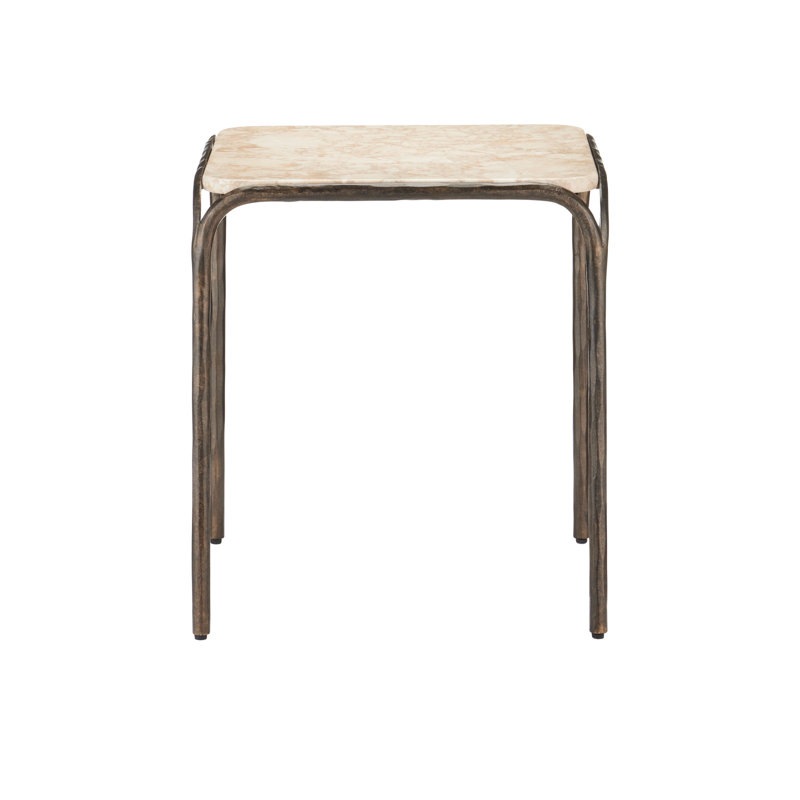 Crema Marble End Table