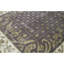 Tapis brun et ivoire de haute qualité noué à la main