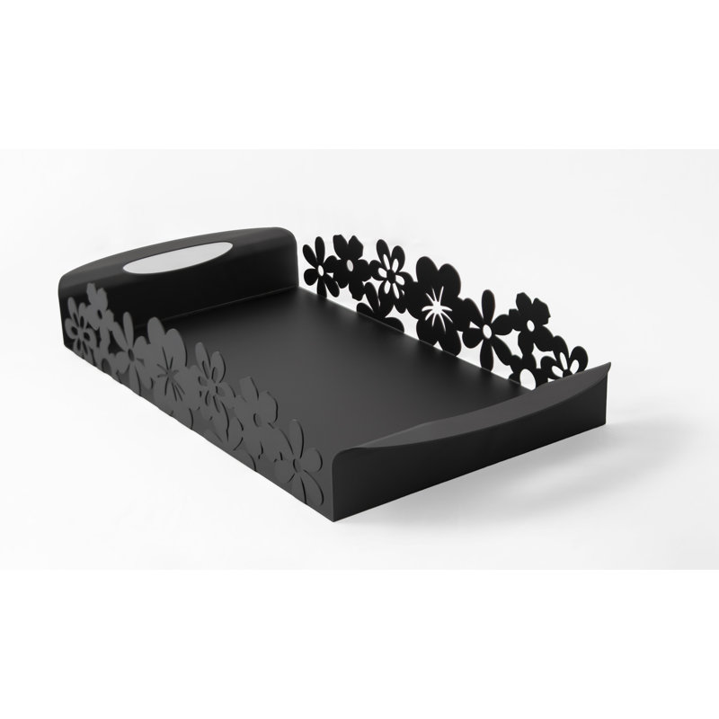 Tillie Metal Tray, Black