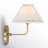 Pearson Metal Armed Sconce in Natural Brass-1744523511
