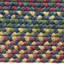 Tapis d'intérieur réversible et multicolore en nylon tressé, polyester et laine Walnut Cove