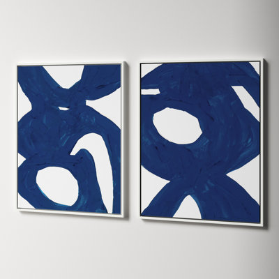 Goodall "Blue Harmony" 2-Piece Print Set