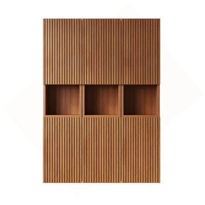Bathroom Wall Mounted Cabinet With Doors For Bathroom, Living Room, And Laundry