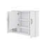Armoire de rangement murale 36 po, armoire murale avec miroir, armoire à pharmacie avec porte triple-1998811981