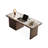 White + Light walnut Rectangular Stone desk-1911949043-1911949041