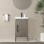 Ensemble de meuble-lavabo simple 20 po avec plateau en céramique Chambery-95759525-119156863-94426582