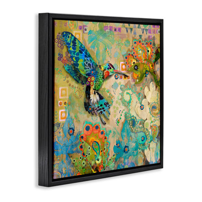 Boho Hummingbird Pattern