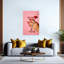 Red Nails Pink Glam Classic Elegant Minimalist Cherry Fruit Wall Art Print 1 Piece Wrapped Canvas Wall Art-2083130572