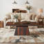 Table basse carrée en bois massif Sheesham-661477167