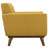 Carson Carrington Sigtuna Wooden Leg Mid-century Armchair-827474664