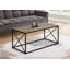 Table basse contemporaine Contemporary avec structure en métal noir-810053565