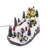 Motion LED Skiing Village