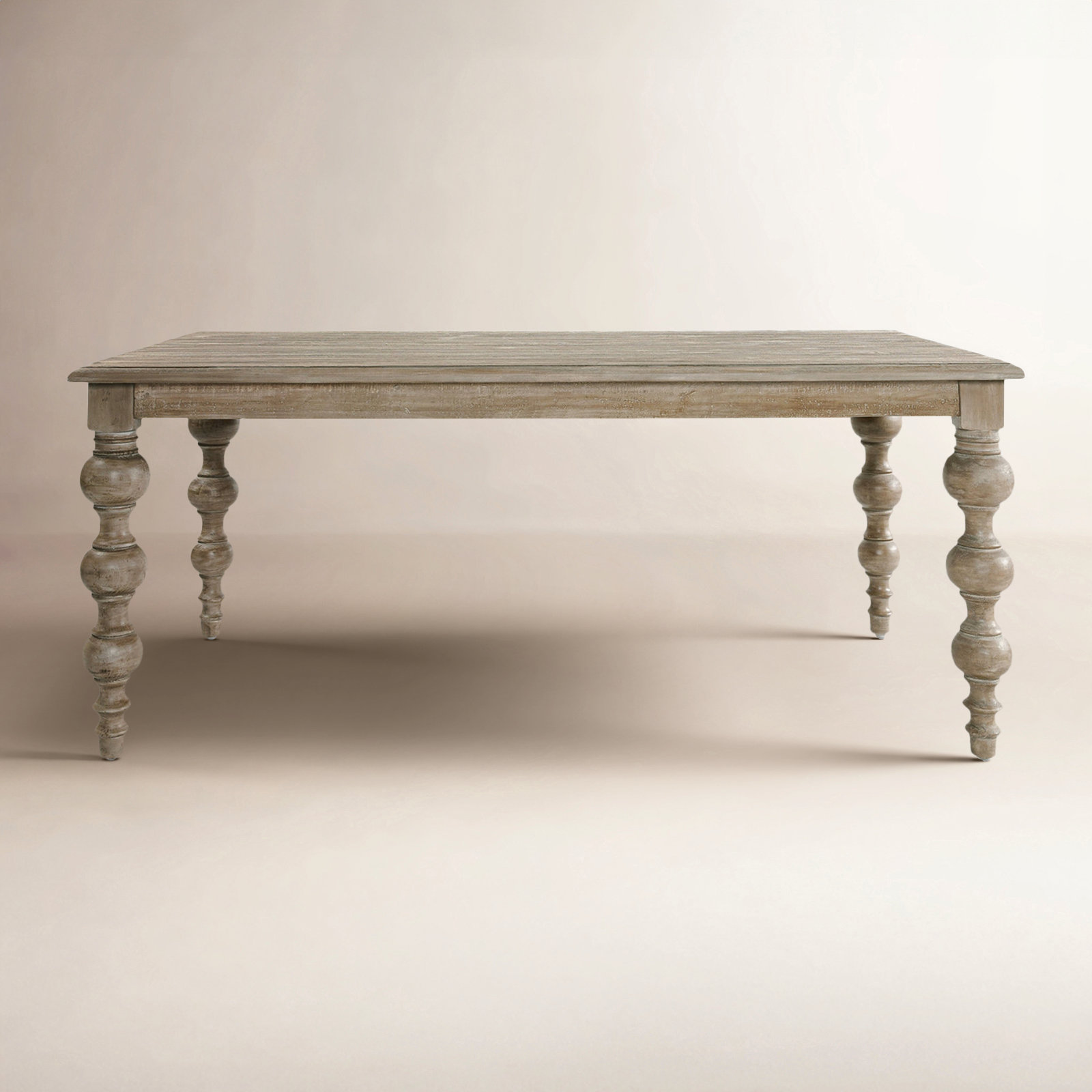 Werner Pine Dining Table, 30" H x 72" L x 38" W