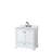 Deborah 36'' Single Bathroom Vanity with Marble Top-80205292-98262647