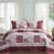 Patchwork rouge / rose est en rupture de stock