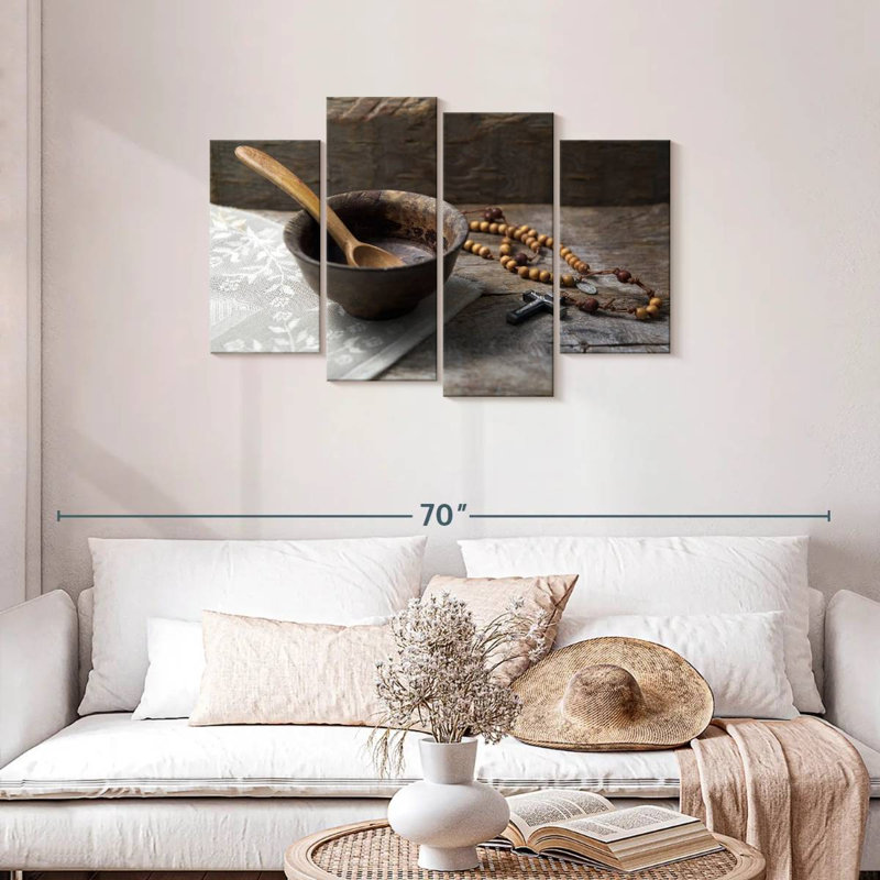 Adella Lenten Fasting, 27" H x 43" W
