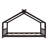 Twin Size House Bed Wood Bed-447190013-447190010
