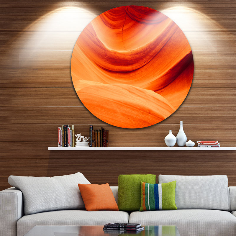 " Antelope Canyon Orange Wall ", 23" H x 23" W x 1" D