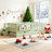 Natural Wood Bed With Built-In Bookshelves, Small Staircase, High-Quality Safety Rails, And Trundle-1311156242-1311156241