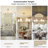 Aldusa 36”w Classic Chandelier With White Linen Shades-360983146