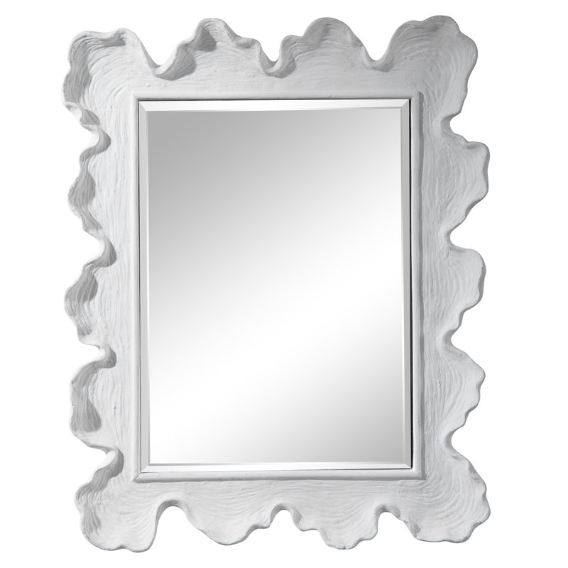 Miroir mural Ardis, Blanc