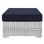 Repose-pieds d'extérieur rectangulaire Convene-1952102966