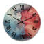 Horloge murale en bois massif Ilidio-402830610
