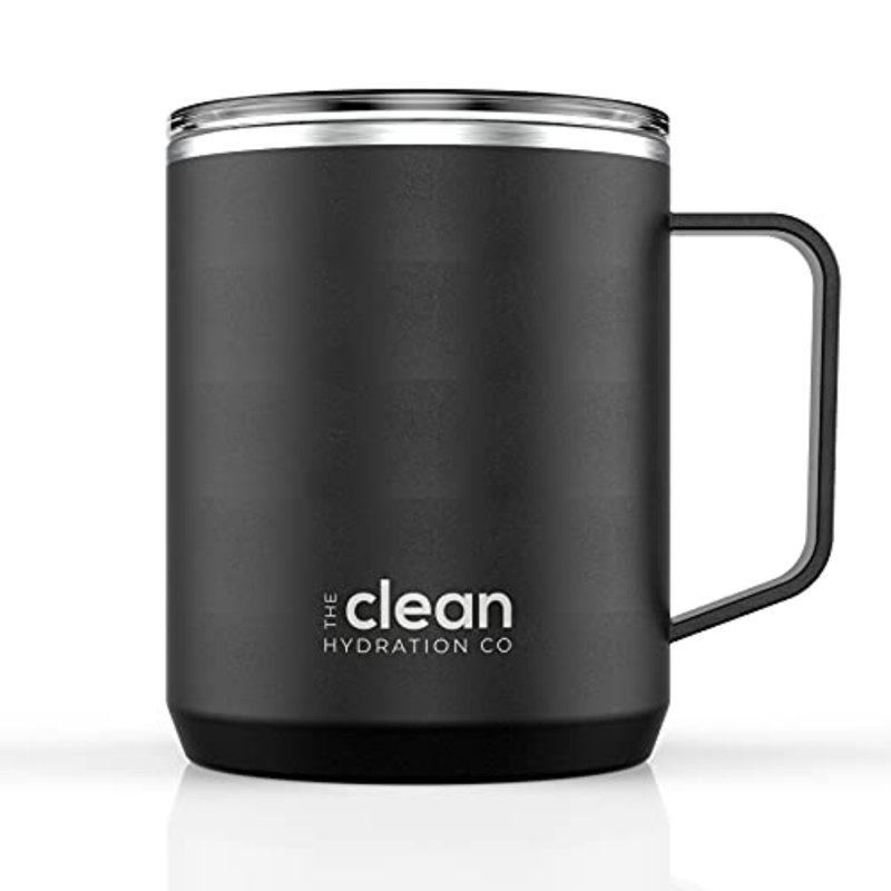 Tasse de voyage Clean, Noir