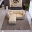 Canapé Chesterfield 61,5 po Mid-Century-133286210