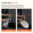 HOOSENG Pull Down Touchless Kitchen Faucet-97068155