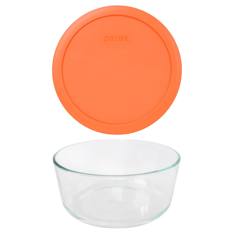 Contenant alimentaire 4 tasses, Orange