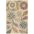 Adderley Floral Beige Area Rug-727998856