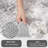 Washable Area Rugs Non Slip Bedroom Rug Living Room Rugs with Rubber Backing-1617958752