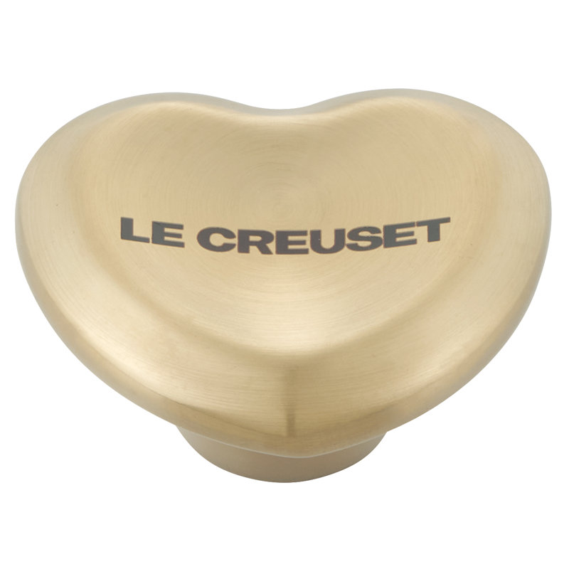 Figural L'Amour Light Gold Large Knob
