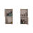 2-Pc Wall-Mounted Bathroom Medicine Cabinet with Open and Closed Storage-1986031873