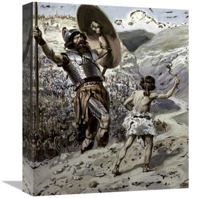 " David Slings The Stone "