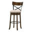 Tabouret de bar pivotant en bois massif de 19,5 po de largeur Hesser, ensemble de 2-1164077196-1164077202