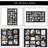 Black Solid + Manufactured Wood Picture Frame