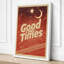 Good Times Art Deco - Wrapped Canvas-1012071312-1012071322