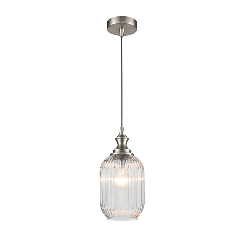 Sparsh 1 - Light Satin Nickel Single Pendant