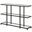 Mcchesney 162.6cm Glass Top Console Table-237497915-237497913